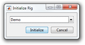 initialize rig